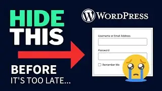 WordPress Security Tutorial (2024) – Hide your WordPress LOGIN PAGE from HACKERS… 🤖