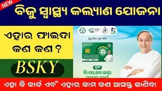 ବିଜୁ ସ୍ବାସ୍ଥ୍ୟ କଲ୍ୟାଣ ଯୋଜନା ( BSKY ) | Naveen Card BSKY Benifits