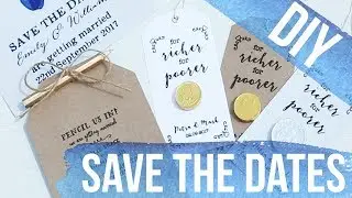 DIY: BUDGET Save The Date Ideas!