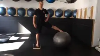 Slant Board Side Lunge (Part 1) // Rev6 Exercises