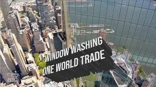 Heart-Stopping Views of NYC's Most Famous Buildings and Window Washers!