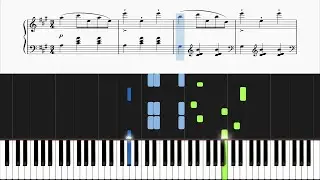F. Schubert - 12 Grazer Waltzer, D. 924, Op.  91, No. 8 (Piano Tutorial)