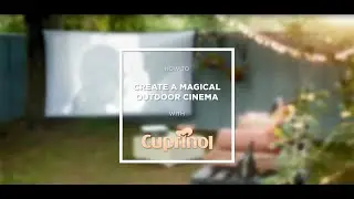 How to create an outdoor cinema with Cuprinol Garden Shades