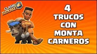 4 Trucos con Montacarneros - Clash Royale | Pepegames