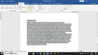 Configurar una "Introducción" de una Monografía - Word 2016
