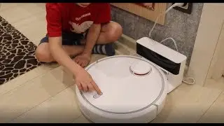 Тестируем дома новый  робот-пылесос Xiaomi Mi Robot Vacuum Cleaner