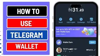 How To Use Telegram Wallet [Video Tutorial] 🔥