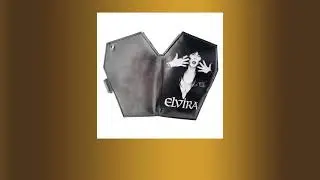 Kreepsville 666 Elvira Coffin Wallet Classic Logo at NicheNoire