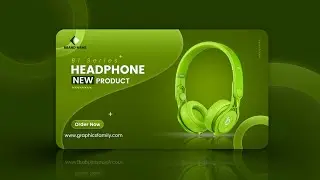 Professional E-commerce Product Banner Design - Adobe Photoshop Tutorial