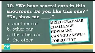 English Grammar Exercises #42 | Mixed Grammar Quiz