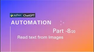 Read text from Images with pytesseract using Open AI ChatGPT Python code