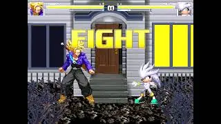 Trunks vs Silver the Hedgehog 💪 MUGEN