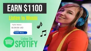 How I Earn $1,108 with Spotify Playlists For FREE Make Money Online 2023   #spotify #money