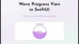 Build Wave Progress View in 
