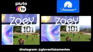 Zoey 101 Comparacion Pluto TV & Paramount Plus USA (Imagen Cortada)