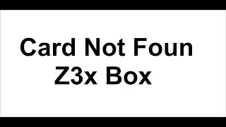Card Not Found Z3x Box Samsung Tool Pro | New Trick 100% Working 2026 For Windows 10 Pro And 11 Pro