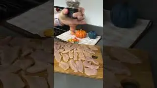 Healthy chicken nuggets - chicken breast recipe