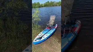 Первые летние выходные на открытом воздухе, у водоема…