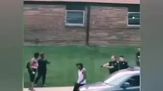 Police shot 7 bullets to black man in Kenosha Wisconsin!!