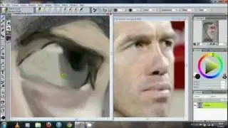Corel Painter 12 Caricature - step by step Part 1