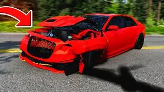 Rebuilding a Hellcat Swapped Chrysler 300 in BeamNG Drive