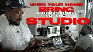 When your homie bring a trash artist to the studio!!#comedy #funny #viral #viralvideo #funnyvideo