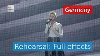 Levina - Perfect Life - Germany - Second Rehearsal: Full Effects - Eurovision 2017 (4K)