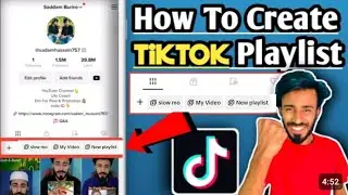 How To Get Playlist Option On TikTok |FullVideo