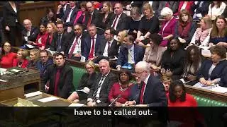 CORBYN LOSES IT WITH TORY WHIP DURING BUDGET 2017
