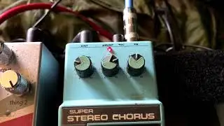 Ibanez SC10 Stereo Chorus Demo