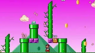 Mario Worker Remake Special Strawberry Land World 2 Completed Video