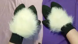 Демонстрация фурчатки копыта. New pair of handhooves