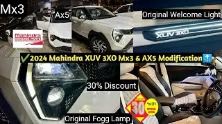 💥 2024 Mahindra Xuv 3XO AX5 Modified✅ Xuv 3xo Modification✅ Xuv 3xo MX3✅ Xuv 3xo ax5 all Accesories