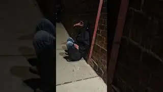 a chaotic scene
