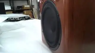 APS AEON studio monitor test - frequency sweep