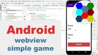 Webview Simple Game - Beginner Simple Example