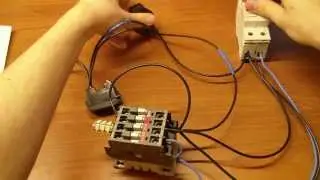 Collegamento di un contattore o teleruttore