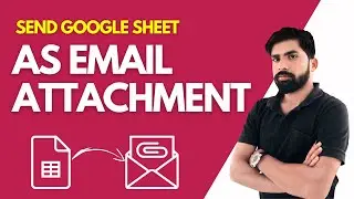 How to Send Google Docs as email attachment||Send Google Sheets as Excel or PDF files directly