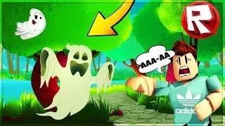 СРАЖАЕМСЯ С ОГРОМНЫМ ПРИЗРАКОМ в ROBLOX! НОВЫЙ СИМУЛЯТОР ОХОТНИКИ ЗА ПРИВЕДЕНИЯМИ  РОБЛОКС CoolБяка