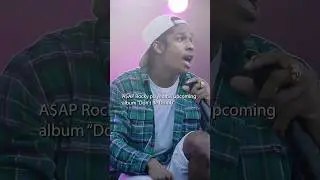A$AP Rocky played his upcoming album "Don't be Dumb" for Tim Burton #asaprocky #dontbedumb