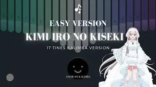 Kimi iro no kiseki - One Room, Hiatari Futsuu, Tenshi-tsuki OP | 17 Tines Kalimba App Cover