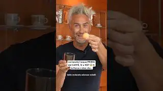 SEEEE 😱😱😱 l’acqua va bevuta prima o dopo il caffè? #adv #kimbo