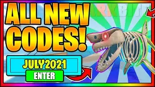ALL *NEW* SHARKBITE CODES  *🦈JULY 2021!🦈* - 1 BILLION UPDATE Roblox SharkBite Codes 2021✅