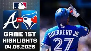 Atlanta Braves Vs Toronto Blue Jays 1st Highlights June 04, 2026 MLB Season 2026