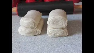pate feuilletée العجينة المورقة السحرية بملعقة واحدة فقط من الزبدة