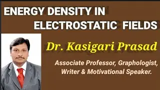 Energy Density in Electrostatic fields 