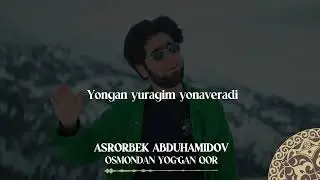 Asrorbek Abduhamidov - Osmondan yog'gan qor | Milliy Karaoke