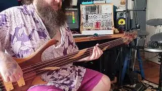 Alfa Mist - Breathe (Bass Cover)