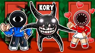 Having a DOORS 2 FAMILY in Roblox!