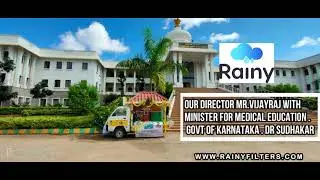 Demo Vehicle||Rainwater Harvesting||Minister of Health||Dr Sudhakar||Government of Karnataka||Rainy|